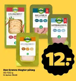 Netto Den Grønne Slagter pålæg tilbud