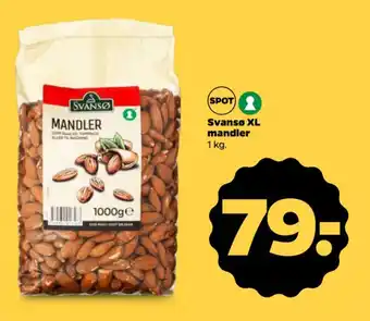 Svansø XL mandler