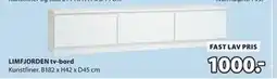 JYSK LIMFJORDEN tv-bord tilbud