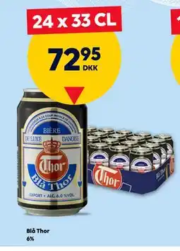 BorderShop Blå Thor 6% tilbud