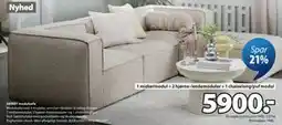 JYSK SKIBBY modulsofa tilbud