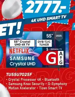 Bilka Samsung 55” Crystal UHD 4K TV tilbud
