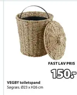 JYSK VEGBY toiletspand tilbud