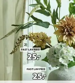 JYSK HUBERT kunstig blomst tilbud
