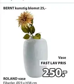 JYSK ROLAND vase tilbud