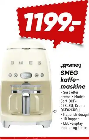 SMEG kaffemaskine