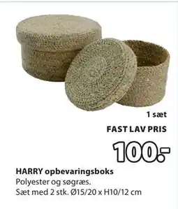 JYSK HARRY opbevaringsboks tilbud