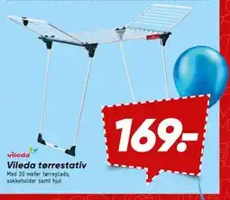 Bilka Vileda tørrestativ tilbud