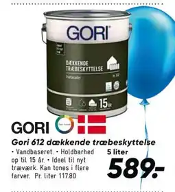 Bilka Gori 612 dækkende træbeskyttelse tilbud