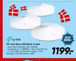 Bilka TP-Link Deco M5 Mesh 3-pak tilbud