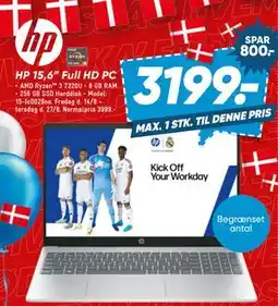 Bilka HP 15,6” Full HD PC tilbud