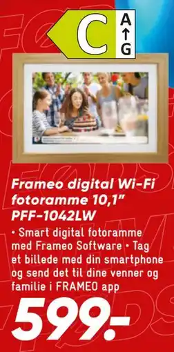 Bilka Frameo digital Wi-Fi fotoramme 10,1” PFF-1042LW tilbud