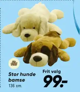 Bilka Stor hunde bamse tilbud