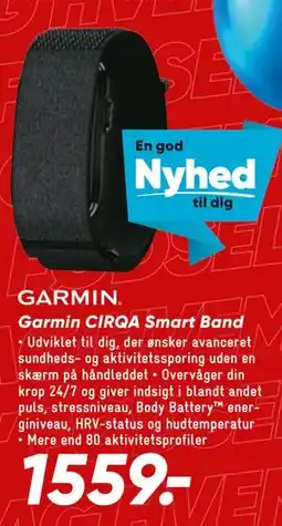 Bilka Garmin CIRQA Smart Band tilbud