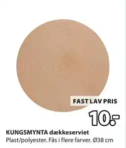 JYSK KUNGSMYNTA dækkeserviet tilbud