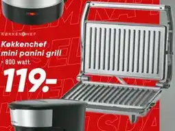 Bilka Køkkenchef mini panini grill tilbud