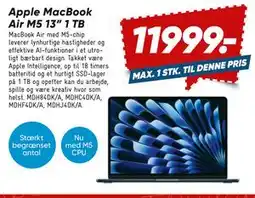 Bilka Apple MacBook Air M5 13” 1 TB tilbud