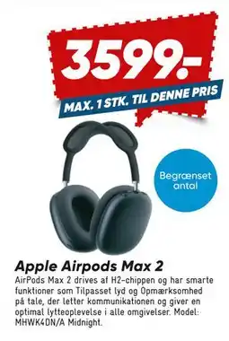Bilka Apple Airpods Max 2 tilbud