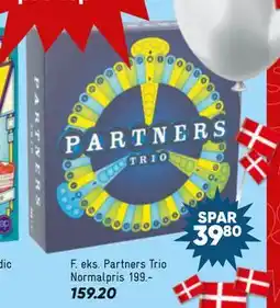 Bilka Partners Trio tilbud