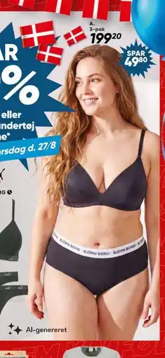 Bilka 3-pak shorts tilbud
