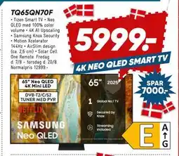 Bilka SAMSUNG TQ65QN70F tilbud