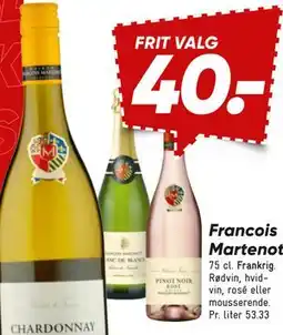 Bilka Francois Martenot tilbud