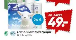 Bilka Lambi Soft toiletpapir tilbud