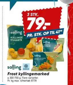 Bilka Frost kyllingemarked tilbud