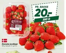 Bilka Danske jordbær tilbud
