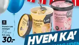 Bilka Protein Lab isbæger tilbud
