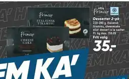 Bilka Desserter 2-pk tilbud