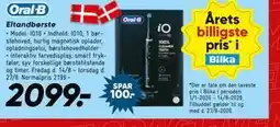Bilka Oral-B Eltandbørste tilbud