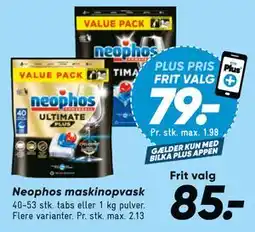 Bilka Neophos maskinopvask tilbud