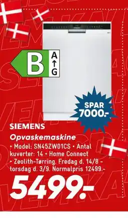 Bilka Opvaskemaskine tilbud