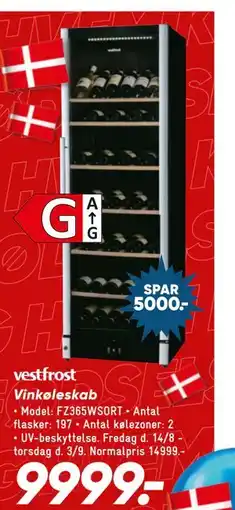 Bilka Vinkøleskab tilbud