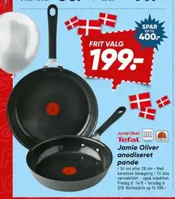 Bilka Jamie Oliver anodiseret pande tilbud