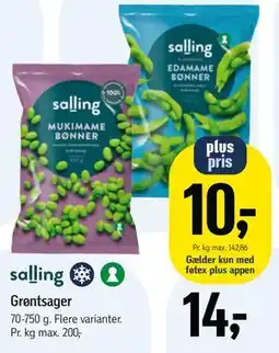 Føtex Grøntsager tilbud