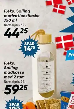 Bilka Salling motivationsflaske 750 ml tilbud