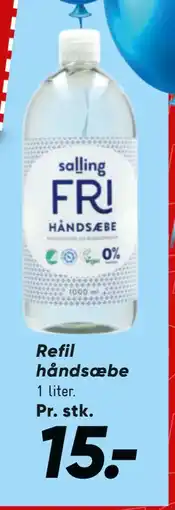 Bilka Refil håndsæbe tilbud