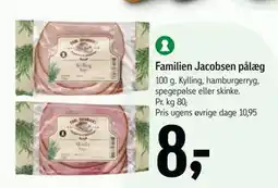 Føtex Familien Jacobsen pålæg tilbud