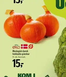Føtex Økologisk dansk hokkaido græskar tilbud