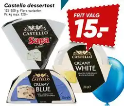 Bilka Castello dessertost tilbud