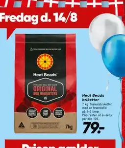 Bilka Heat Beads briketter tilbud
