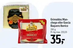 Føtex Grimaldos Manchego eller Garcia Baquero Iberico tilbud