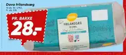 Bilka Dava frilandsæg tilbud
