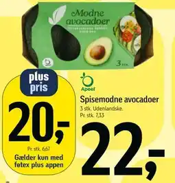 Føtex Spisemodne avocadoer tilbud