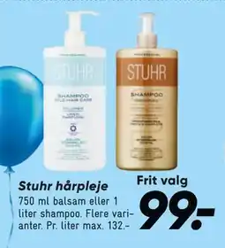 Bilka Stuhr hårpleje tilbud