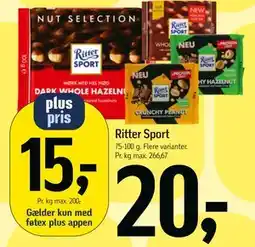 Føtex Ritter Sport tilbud