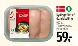 Føtex Kyllingefilet af dansk kylling tilbud