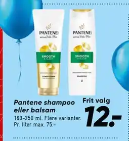 Bilka Pantene shampoo eller balsam tilbud